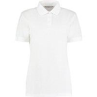 Kustom Kit Women's Klassic Superwash Short Sleeve Polo Shirt in White | Size: 20