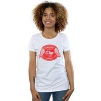 Supernatural Women's Clip Your Wings Cotton T-Shirt in White | Size: Large