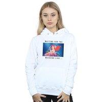 Disney Princess Women's Ariel Waiting For The Weekend Hoodie in White | Size: Large