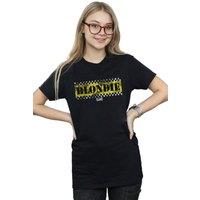 Blondie Women's Taxi 74 Cotton Boyfriend T-Shirt in Black | Size: 3XL