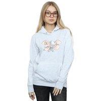 Disney Women's Dumbo Happy Day Hoodie in Grey | Size: Medium