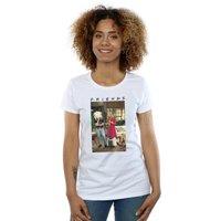 Friends Women's Joey Turkey Cotton T-Shirt in White | Size: XL