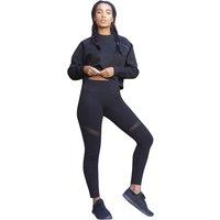 Tombo Women's Panelled Leggings in Black | Size: 2XL