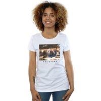 Friends Women's Three Wise Guys Cotton T-Shirt in White | Size: Medium