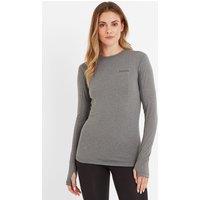 TOG24 Women's 'Snowdon' Thermal Base Layer Crew Neck in Grey | Size: 22