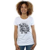 Friends Women's On A Break Ornamental Cotton T-Shirt in White | Size: XL