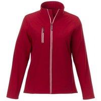 Elevate Women's Orion Softshell Jacket in Red | Size: Small