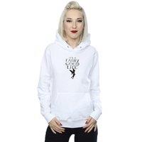 Disney Women's Tinkerbell Fairy Good Life Hoodie in White | Size: Small