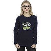 Harry Potter Women's Dobby A Free Elf Sweatshirt in Navy | Size: Small