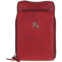 Ashwood Leather Women's 'Aphrodite' Real Leather Crossbody Smart Phone Bag in Wine