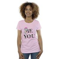 Disney Women's Dumbo Be You Cotton T-Shirt in Baby Pink | Size: XL