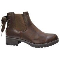 IVACHY Women's Women Ankle Chelsea Boots in Brown | Size: 7