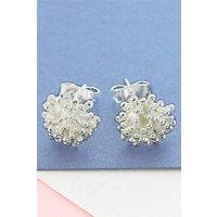 Otis Jaxon London Women's Dandelion Sterling Silver Stud Earrings