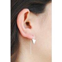 Otis Jaxon London Women's Triangle Geometric Sterling Silver Drop Earrings