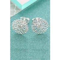 Otis Jaxon London Women's Frost Contemporary Sterling Silver Stud Earrings
