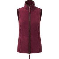 Premier Women's Artisan Fleece Gilet in Burgundy | Size: XL