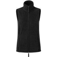 Premier Women's Artisan Fleece Gilet in Black | Size: Small