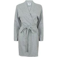 Towel City Women's Wrap Bath Robe Towel (180 GSM) in Grey | Size: Large