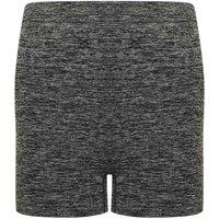 Tombo Women's Seamless Shorts in Dark Grey | Size: Large/XL