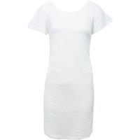Mantis Women's Loose Fit T-Shirt Dress in White | Size: Small