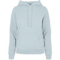 Build Your Brand Women's Basic Hoodie in Blue | Size: 3XL