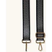 Apatchy London Women's Black & Silver Arrow Strap