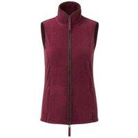 Premier Women's Artisan Fleece Gilet in Burgundy | Size: Large