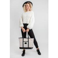 Seventeen London Women's 'Battersea' 22L Tote Bag in Off-White