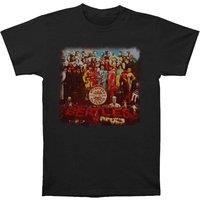 The Beatles Women's Sgt Pepper T-Shirt in Black | Size: 2XL