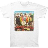 The Beatles Women's Sgt Pepper T-Shirt in White | Size: 2XL
