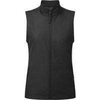 Premier Women's Windchecker Printable Gilet in Black | Size: Large