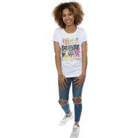 Marvel Comics Women's Rule Cotton Boyfriend T-Shirt in White | Size: 3XL