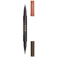 Stila Women's Stay All Day Dual-Ended Liquid Eye Liner in Amber.Dark Brown