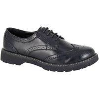Boulevard Women's Matte PU Brogues in Black | Size: 5
