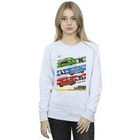 Disney Women's Cars Piston Cup Champions Sweatshirt in Grey | Size: Large