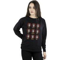 Elf Women's Many Moods Of Buddy Sweatshirt in Black | Size: XL