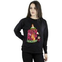 Elf Women's Son Of A Nutcracker Sweatshirt in Black | Size: Medium
