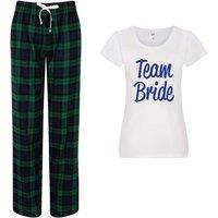 60 SECOND MAKEOVER Women's Team Bride Pyjama Set in Green | Size: Medium