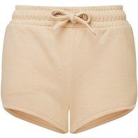 TriDri Women's Retro Sweat Shorts in Nude | Size: 16