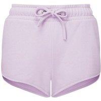 TriDri Women's Retro Sweat Shorts in Lilac | Size: 14