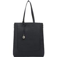 Raffaella Women's Large twin handle shopping bag in Black