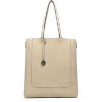 Raffaella Women's Large twin handle shopping bag in Beige