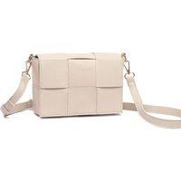 Raffaella Women's Woven Crossbody Bag in Beige