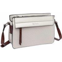 Raffaella Women's Faux Leather Crossbody Bag in Grey