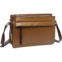 Raffaella Women's Faux Leather Crossbody Bag in Brown