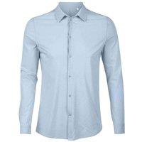 NEOBLU Men's Balthazar Jersey Long-Sleeved Shirt in Blue | Size: Small