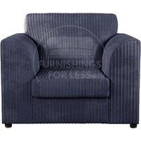Luxor Jumbo Cord Fabric Armchair