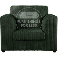 Luxor Jumbo Cord Fabric Armchair