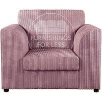 Luxor Jumbo Cord Fabric Armchair