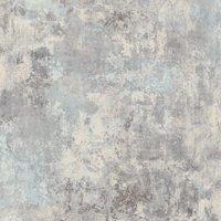 Grandeco Distressed Rustic Industrial Concrete Effect Textured Wallpaper in Grey